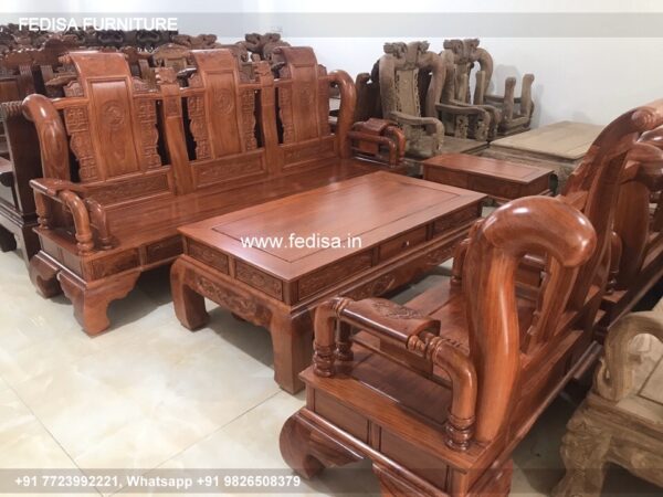 Wooden Sofa Set Wooden Corner Sofa 200 X 207 No-10273 Wooden Sofa Cushion Set
