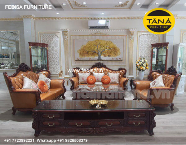 Wooden Sofa Set Wooden Kananwood Oatmeal Living Room Set No-10277 Simple Wooden Sofa Set