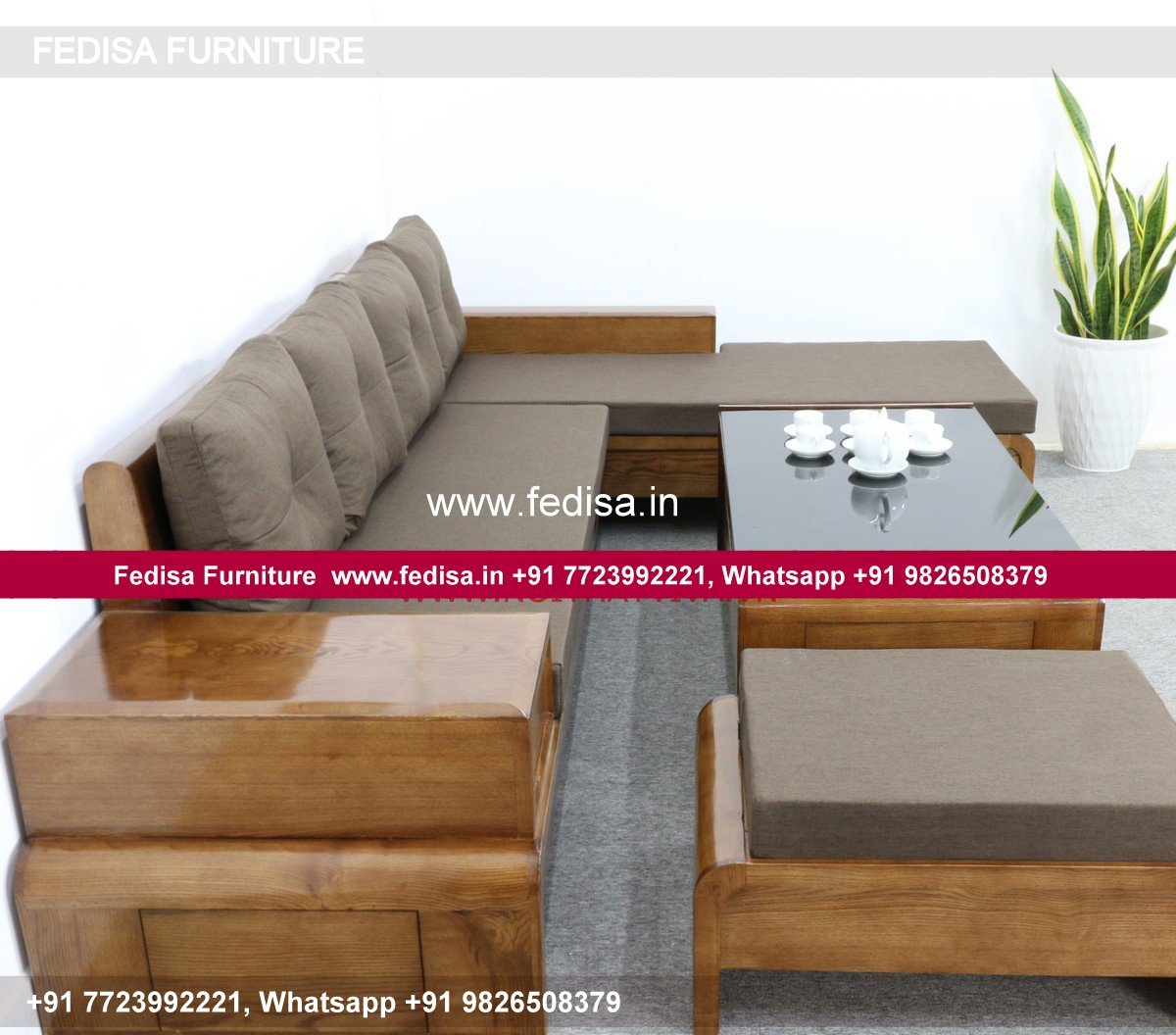 Wooden Sofa Set Wooden Sofa Cushion Set No-10410 Wooden Sofa Set Under 10009