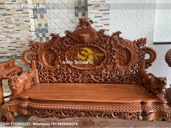 Wooden Sofa Set Wooden 8 Seater Sofa No-10417 Latest Wooden Sofa