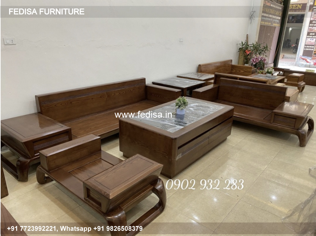 Wooden Sofa Set Wooden Orange Sofa Set No-10590 Wooden Sofa Set For Living Room