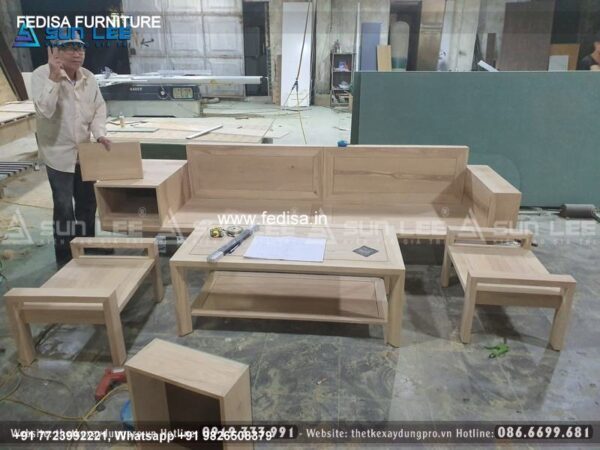 Wooden Sofa Set Wooden Two Seater Sofa Set No-10619 Wooden Sofa Frame Manufacturers