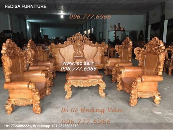 Wooden Sofa Set Wooden L Shaped Reclining Sectional No-10642 Wooden Sofa Set Online