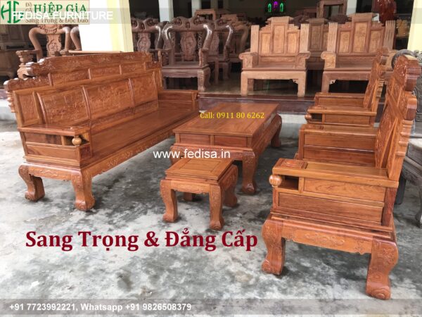 Wooden Sofa Set Wooden Sagwan Lakdi Ka Sofa Set No-10665 Wooden Street Sofa Set