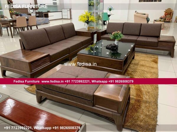 Wooden Sofa Set Wooden Leather Sofa Sets For Living Room No-10803 Best Wooden Sofa