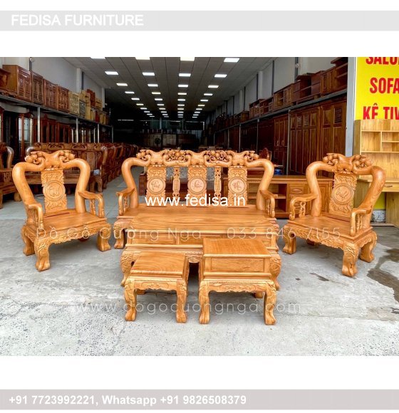 Wooden Sofa Set Lightweight Wooden Sofa Set No-10846 Corner Sofa Set Wooden