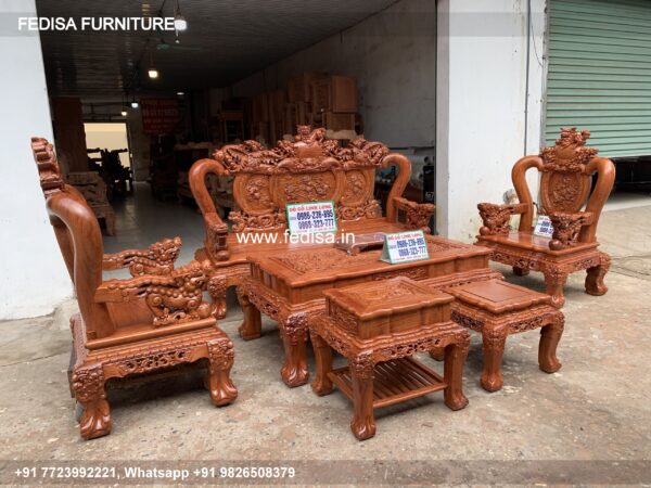 Wooden Sofa Set Best Wooden Living Room Sets No-10860 Wooden Street Sofa Set