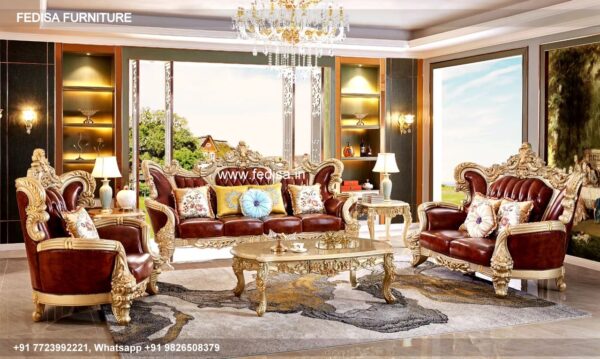 Wooden Sofa Set Wooden Long L Shape Sofa No-10882 Wooden Frame Sofa Set