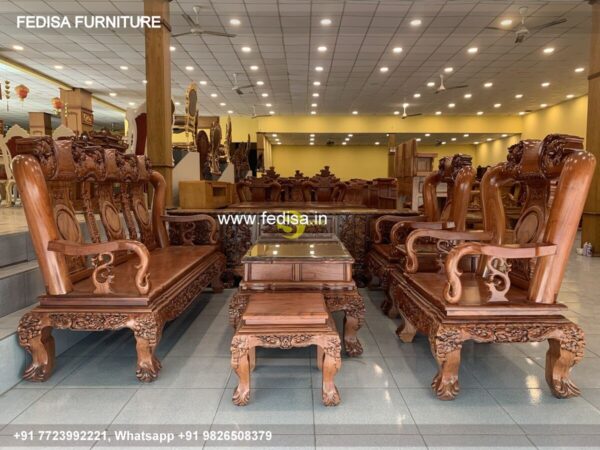 Wooden Sofa Set Wooden Home Center Sofa Set No-10888 Wooden Sofa Set Low Price