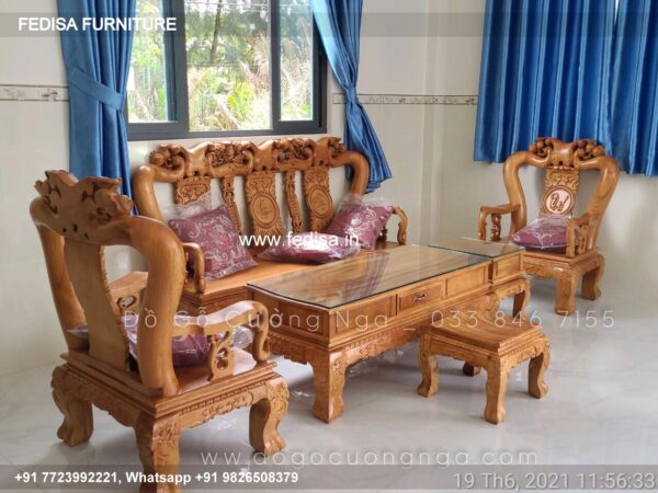 Wooden Sofa Set Wooden 13 Seater Sofa Set Price Below 15000 No-10892 Luxury Wooden Sofa Set