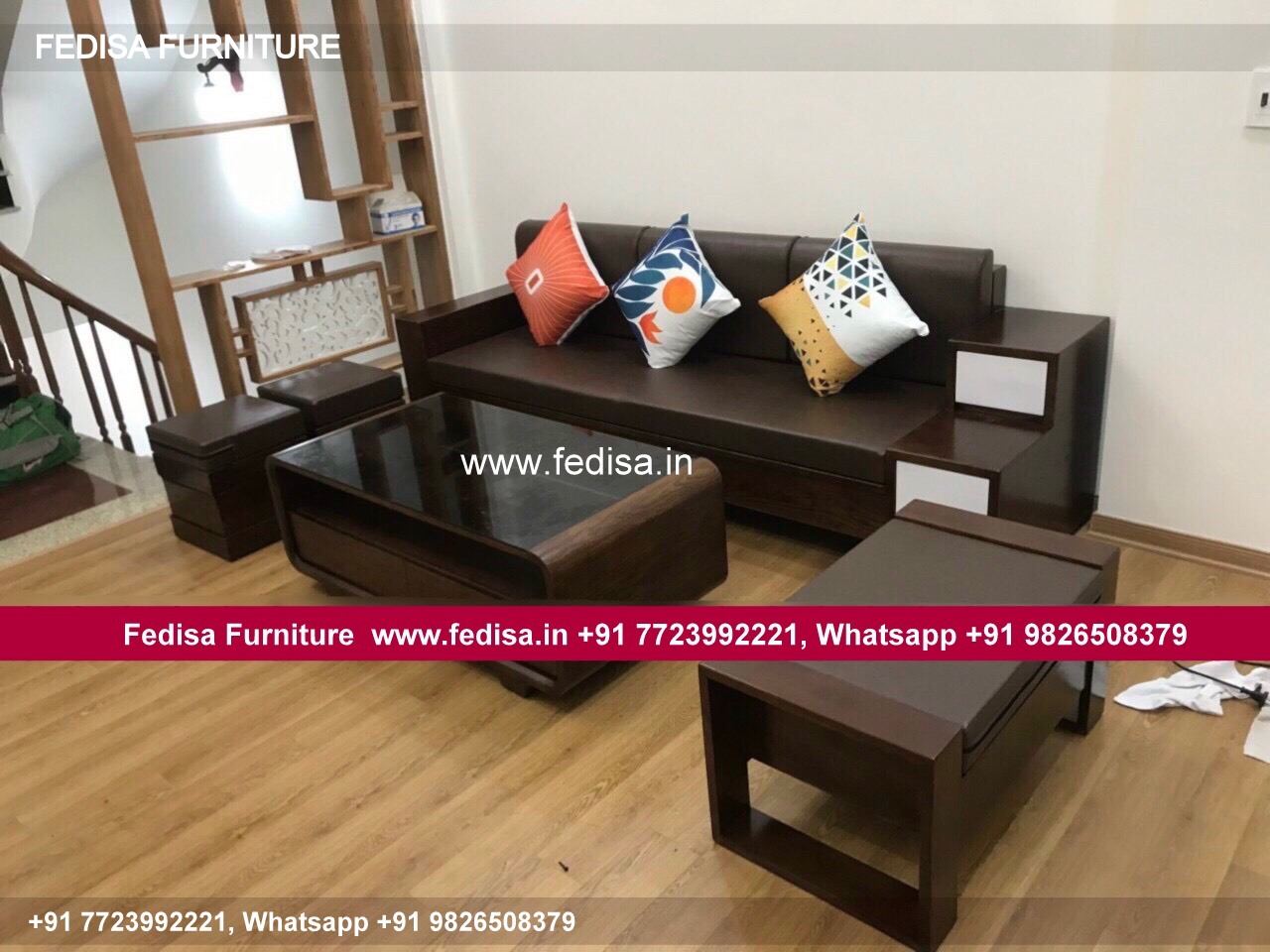Wooden Sofa Set Wooden Beige Leather Sofa Set No-10946 Wooden Sofa Set Price Below 20017