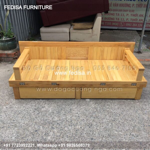 Wooden Sofa Set Wooden Brown Leather L Shaped Couch No-10983 21 Seater Wooden Sofa Below 10000
