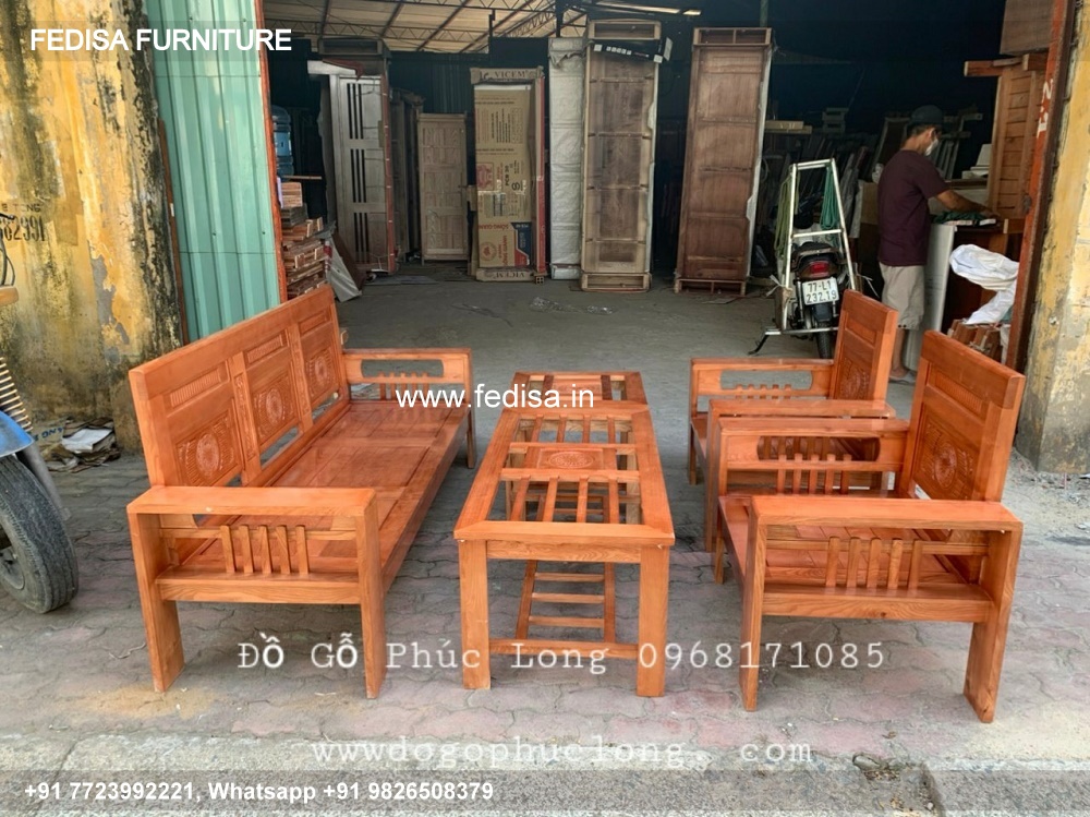 Wooden Sofa Set Wooden Lifestyle Sofa Set No-11046 Simple Wooden Sofa Set