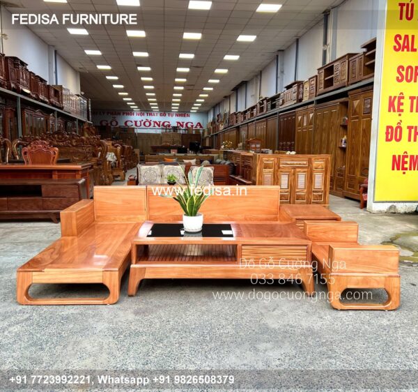 Wooden Sofa Set Wooden Sofa 4 U No-11106 Corner Sofa Set Wooden