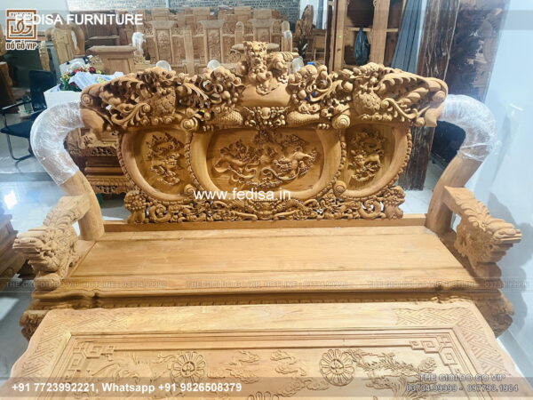 Wooden Sofa Set Wooden Latest Wooden Sofa No-11144 Royal Oak Wooden Sofa Set