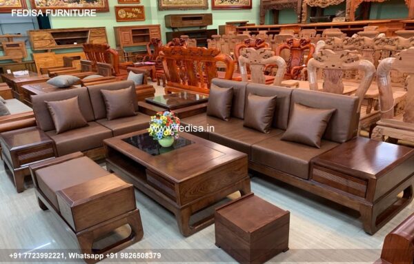 Wooden Sofa Set Wooden Ikea Couch L Shape No-11149 Second Hand Wooden Sofa