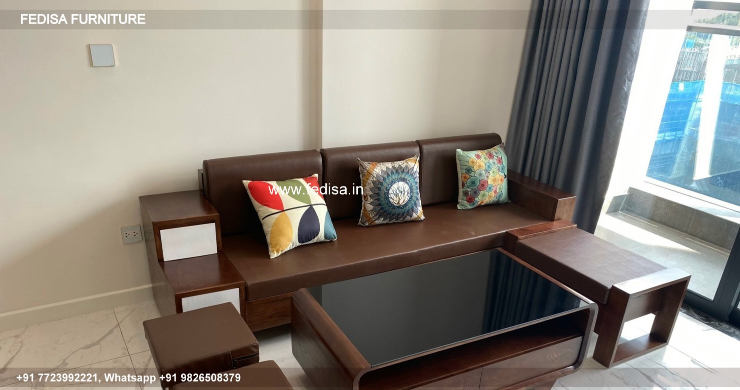 Wooden Sofa Set Wooden Chocolate Brown Living Room Set No-11150 Amazon Wooden Sofa Set