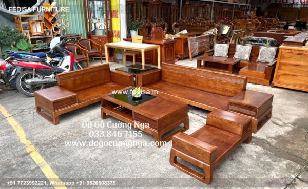 Wooden Sofa Set Wooden Winchester Sofa Set No-11178 24 Seater Wooden Sofa Below 10000