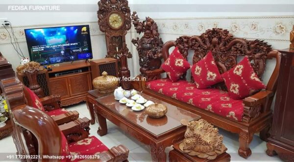 Wooden Sofa Set Wooden L Shape Sofa Set Under 15008 No-11256 Wooden Royal Sofa Set