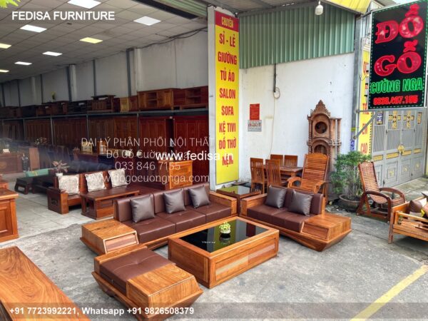 Wooden Sofa Set Wooden L Shape Sofa Damro No-11280 Amazon Wooden Sofa Set