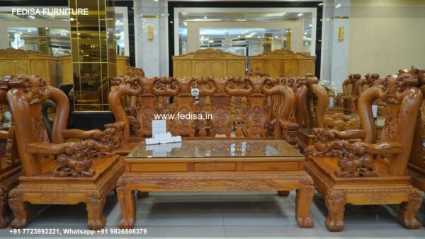 Wooden Sofa Set Wooden L Type Sofa Set Price No-11356 27 Seater Wooden Sofa