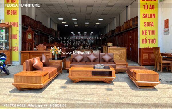 Wooden Sofa Set Wooden Bantia Sofa Sets No-11364 Urban Ladder Wooden Sofa