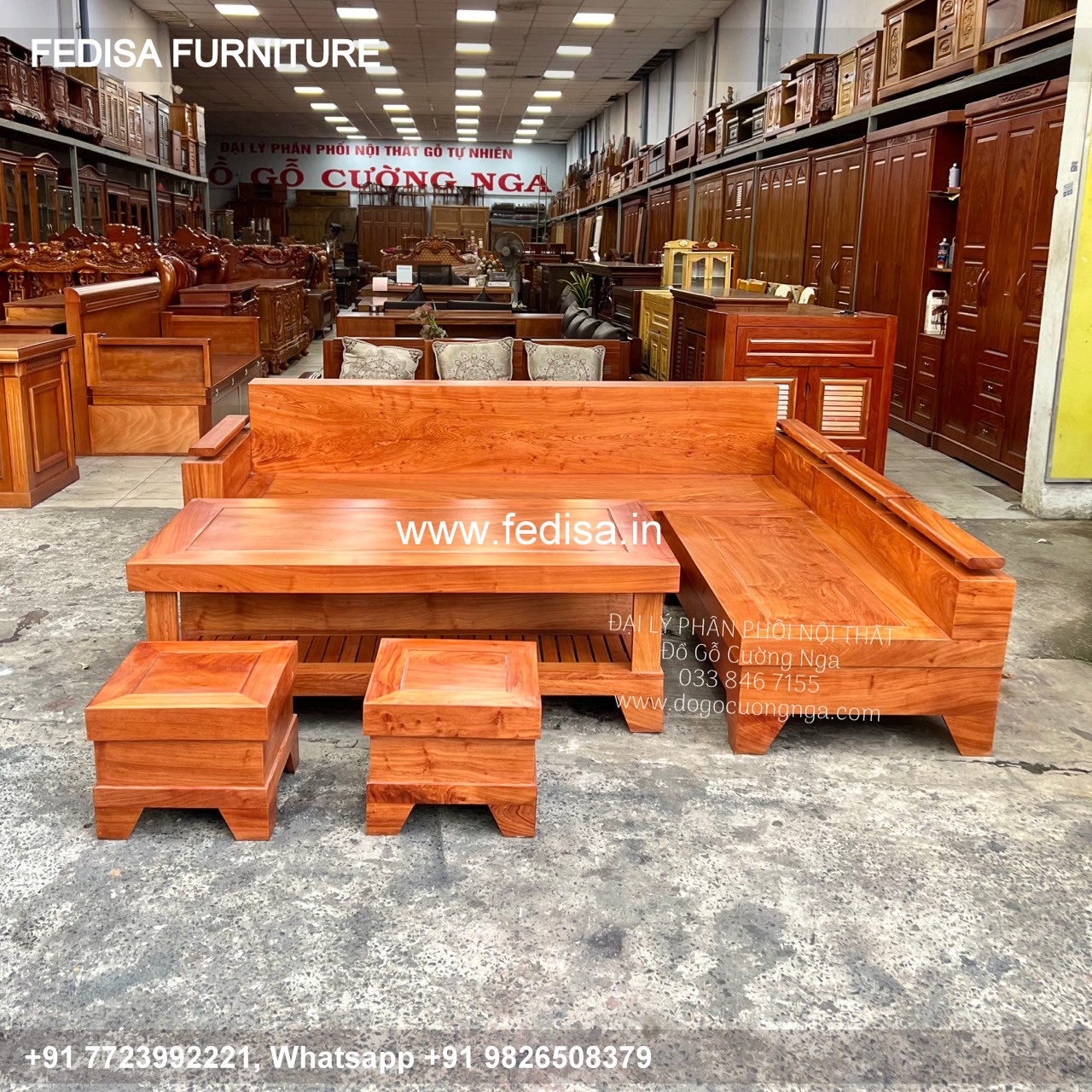 Wooden Sofa Set Wooden Home Center L Shape Sofa No-11381 Wooden Sofa Set Amazon