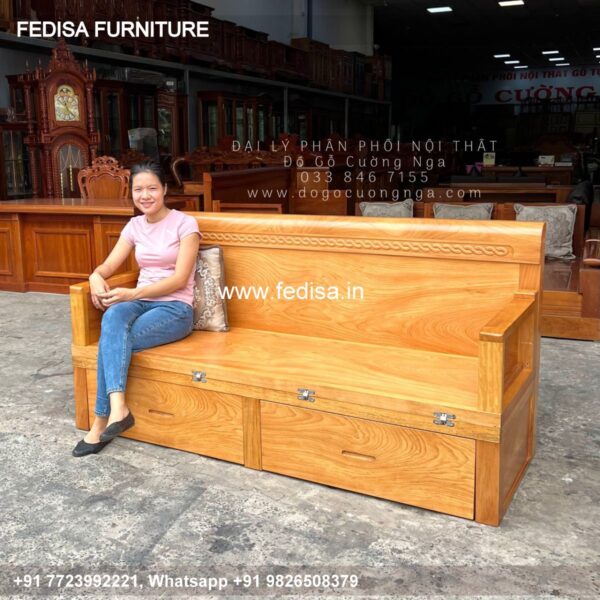 Wooden Sofa Set Wooden Bamboo Cane Sofa Set No-11387 Modern Wooden Sofa Set