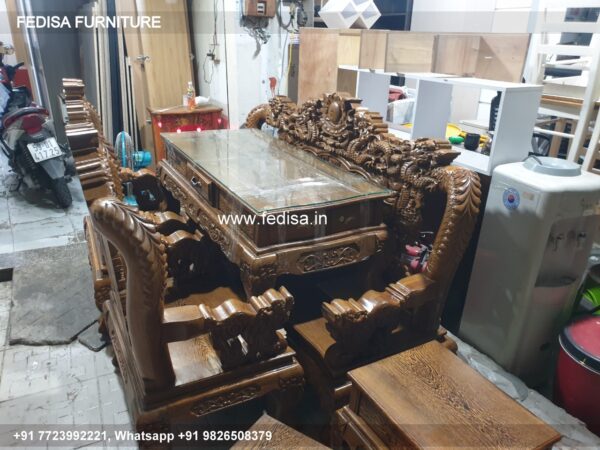 Wooden Sofa Set Wooden Buy L Shape Sofa Online No-11448 27 Seater Wooden Sofa Set