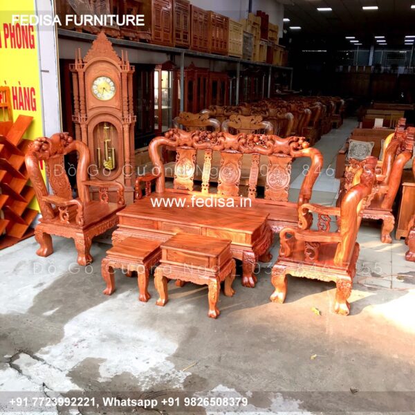 Wooden Sofa Set Wooden Reclining Sofa Sets For Sale No-11545 Maharaja Wooden Sofa