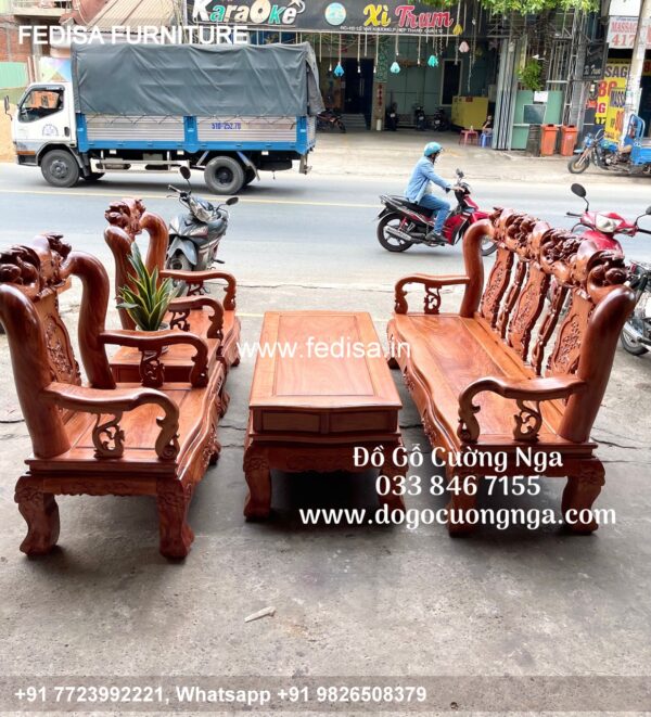 Wooden Sofa Set Wooden Wooden Sofa Set No-11608 L Shape Wooden Sofa
