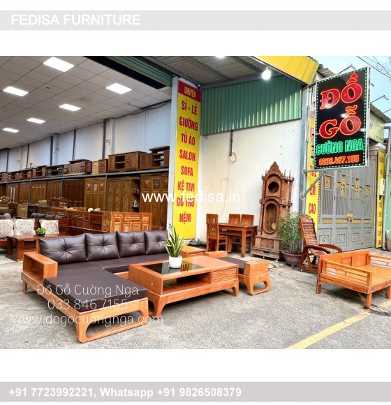 Wooden Sofa Set Wooden U Shaped Sofa No-11610 Wooden Sofa Cushion Price