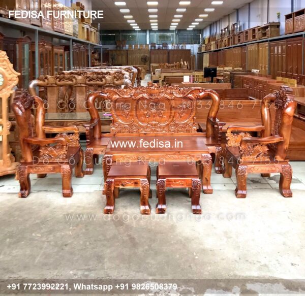 Wooden Sofa Set Wooden Blue Living Room Sets No-11724 Amazon Wooden Sofa Set