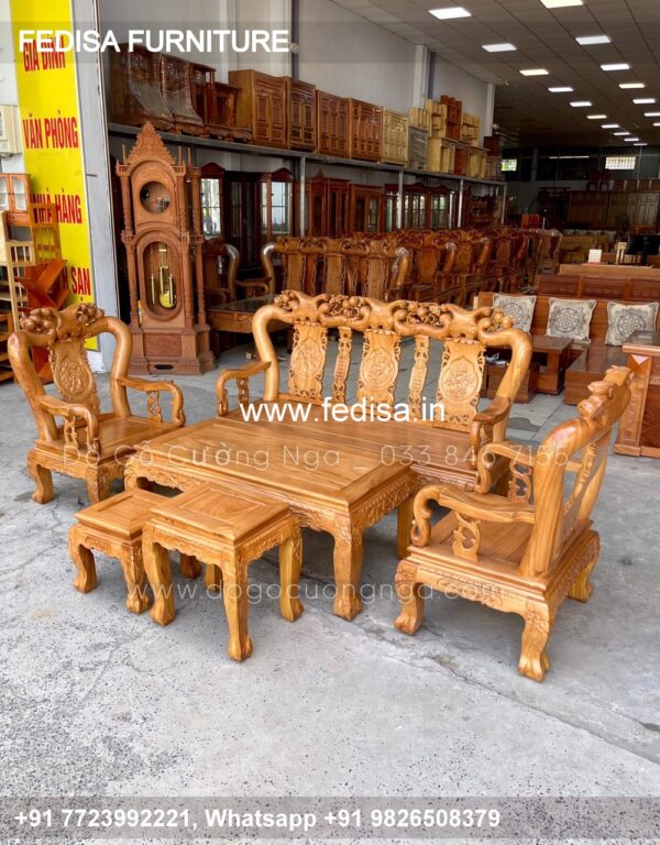 Wooden Sofa Set Wooden Sofa Set With Table No-11729 Maharaja Sofa Wooden