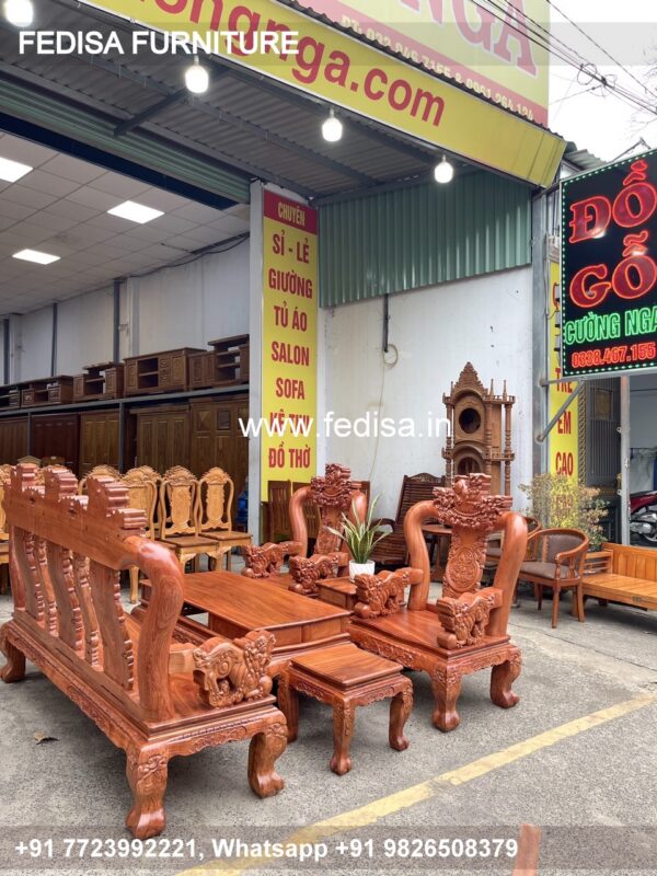 Wooden Sofa Set Wooden 16 Seater Corner Sofa No-11747 L Shape Sofa Set Wooden