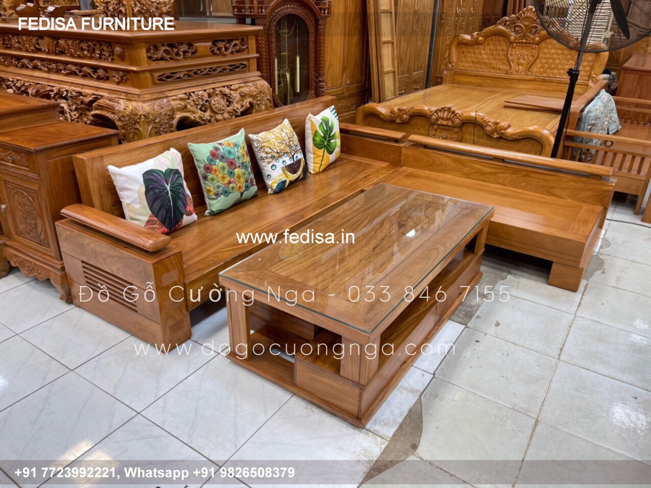 Wooden Sofa Set Wooden 12 Seater And 2 Seater Sofa Set No-11749 Wooden Sofa Set For Living Room