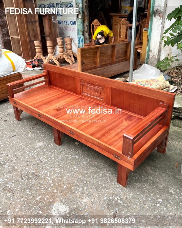 Wooden Sofa Set Wooden Navy Blue Living Room Set No-11780 Wooden Sofa Set Price Below 20011