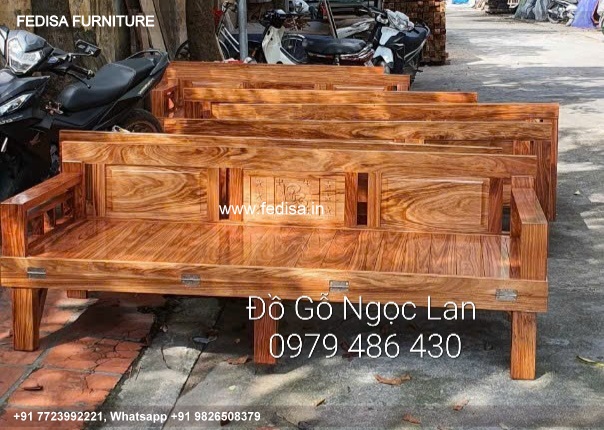 Wooden Sofa Set Wooden White Leather Living Room Set No-11807 Damro Wooden Sofa Set