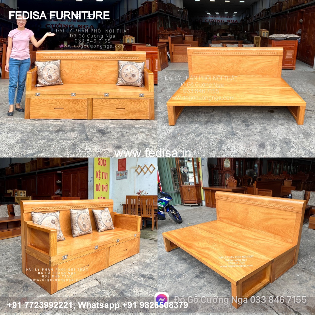 Wooden Sofa Set Wooden U Shape Sofas No-11808 Urban Ladder Wooden Sofa