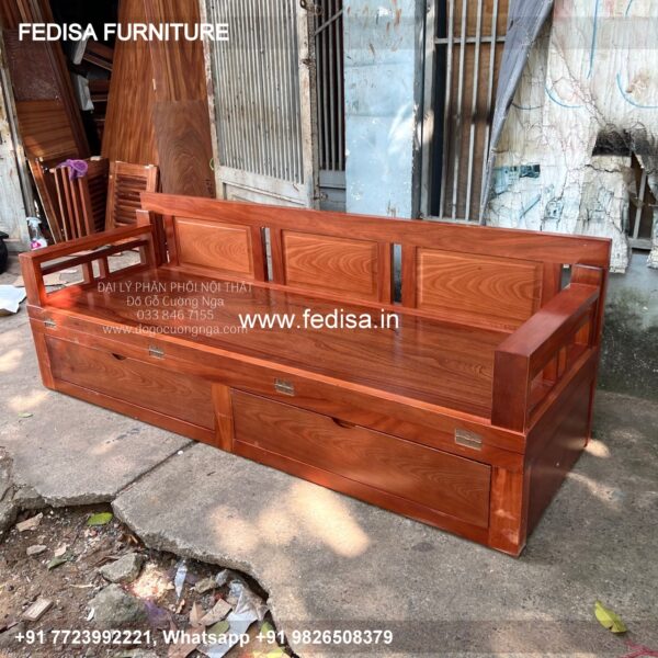 Wooden Sofa Set Wooden Sofa Modular Set No-11819 53 Seater Wooden Sofa Set