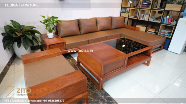 Wooden Sofa Set Wooden Bed Sofa Set Price No-12003 Urban Ladder Wooden Sofa