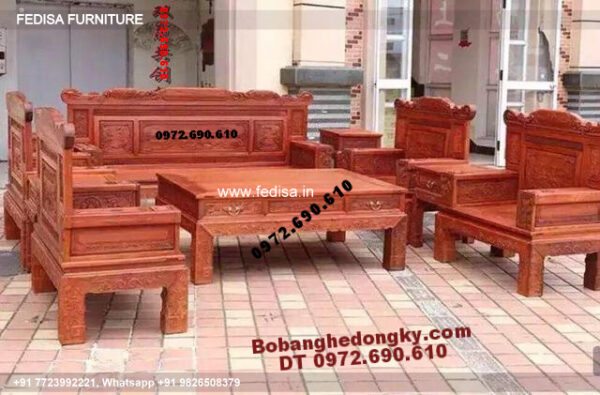 Wooden Sofa Set Wooden U Sectional Sofa No-12006 Wooden Sofa Cushion Set