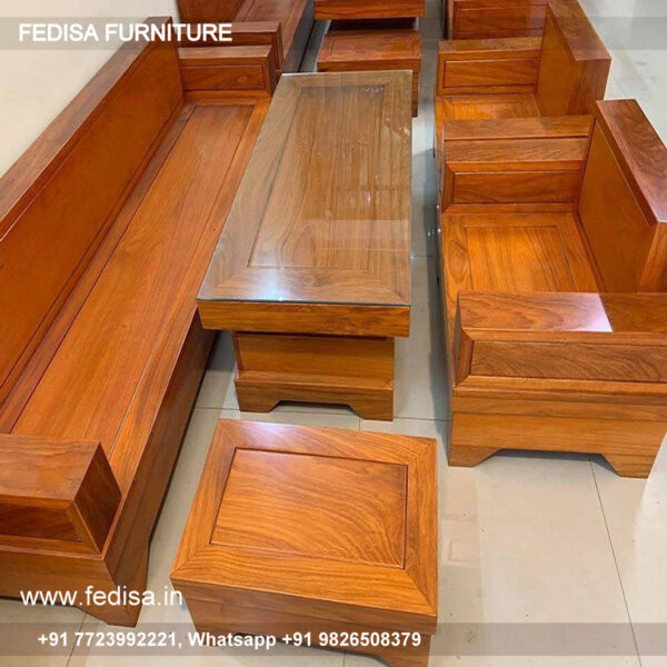 Wooden Sofa Set Wooden Single Sofa Set Price No-12158 Simple Sofa Set Wooden
