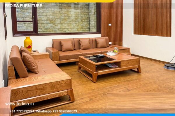 Wooden Sofa Set Wooden Kather Sofa No-12220 Wooden Royal Sofa Set