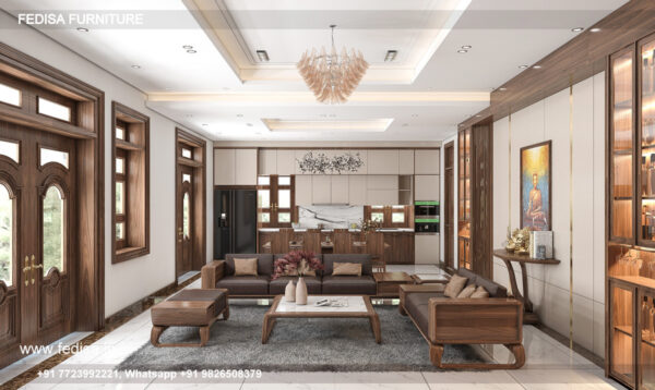 Wooden Sofa Set Wooden Steel Frame Sofa Set No-12239 Designer Wooden Sofa Set