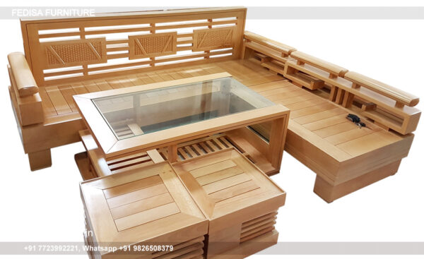 Wooden Sofa Set Wooden Lakri Ka Sofa No-12256 Wooden Sofa Set Online