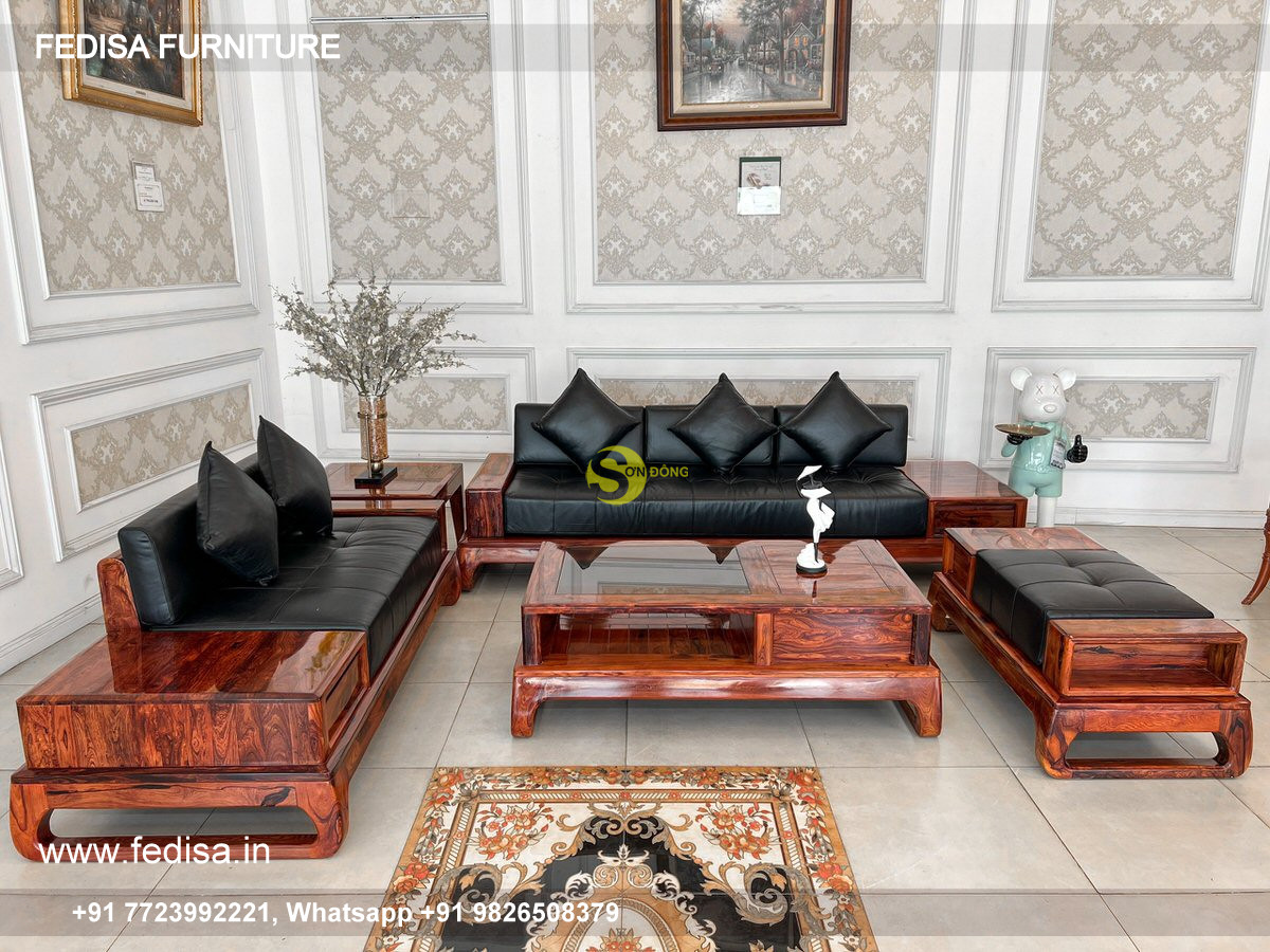 Wooden Sofa Set Wooden Modern Wooden Sofa Set No-12332 L Shape Sofa Set Wooden