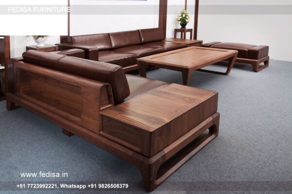 Wooden Sofa Set Wooden Cheap L Sofa No-12396 Wooden Sofa Cushion Set