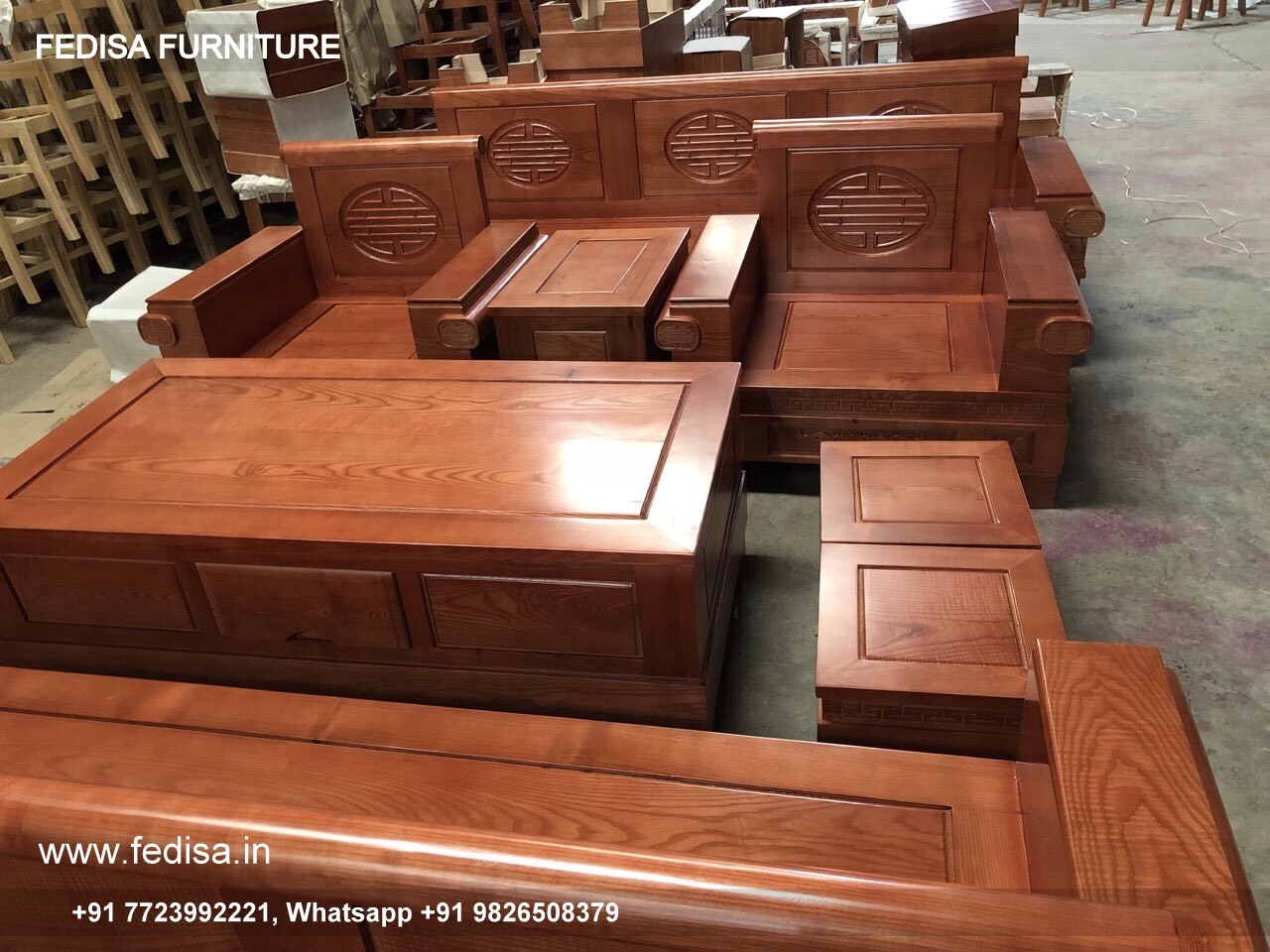 Wooden Sofa Set Wooden Sofa Packages No-12441 Luxury Wooden Sofa Set