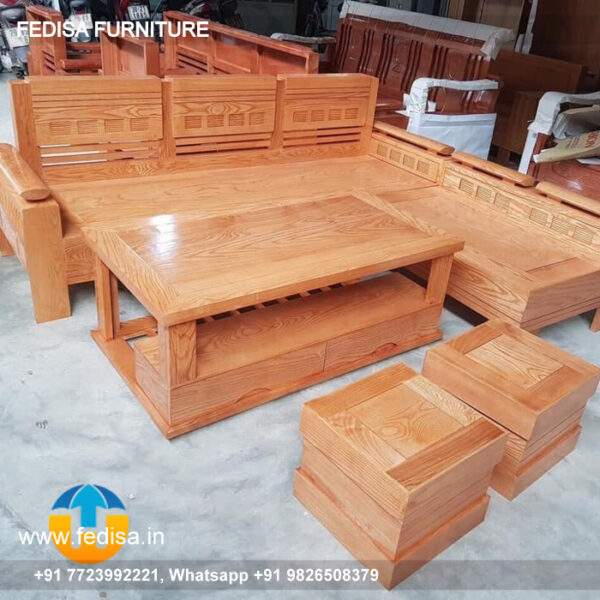 Wooden Sofa Set Wooden Best L Shaped Sectional No-12474 Wooden Street Sofa Set